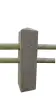  Product image 2 of the product “Pale for fence, 2 holes - orientation 180 °, in the size from 80 to 100cm, basanite ”
